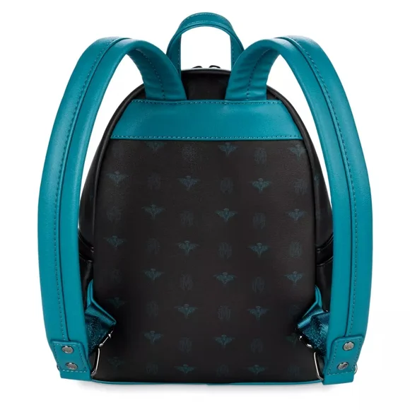 Loungefly The Haunted Mansion Glow-in-the-Dark Backpack New With Tags - Picture 2 of 8